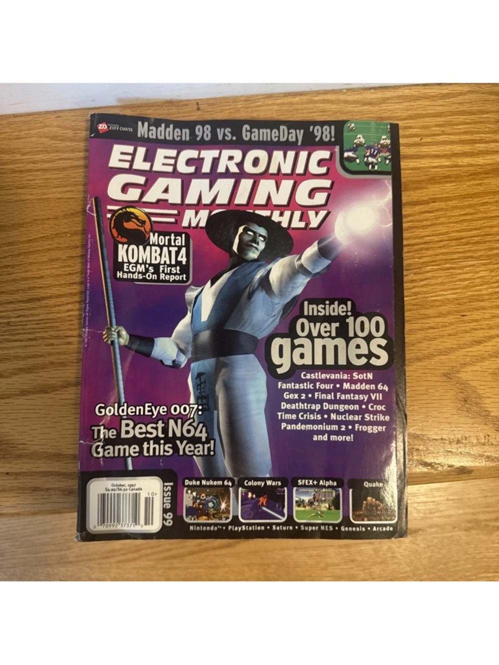 Magazine - Electronic Gaming Monthly - Issue 99 - October 1997 [VINTAGE]